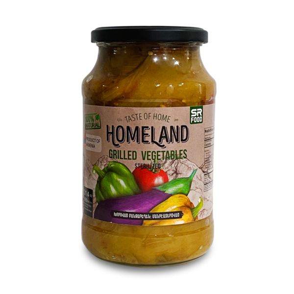 Grilled vegetables (Tastia)