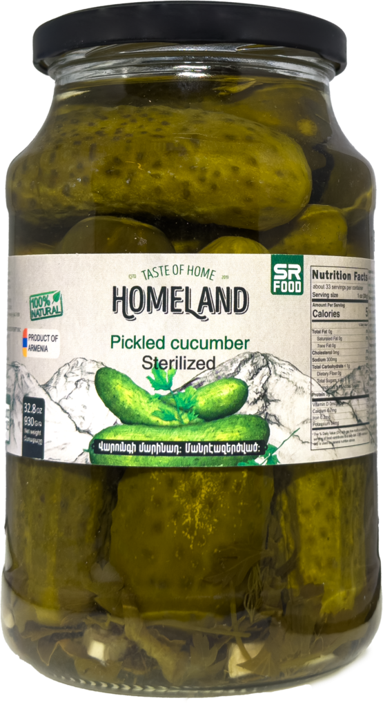 Cucumbers, pickled (Tastia)